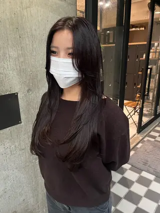 ロング 🌊ハイライト Rizu🌊のヘアスタイル