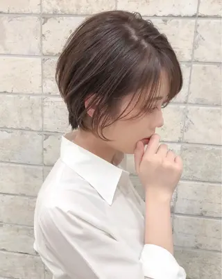 ショート 🎗️comoda 神戸三宮 髪質改善のヘアスタイル