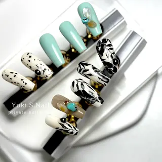 ロング Yuki S.Nailのネイルデザイン