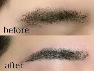 アイブロウ 韓国風メンズ/毛流れ ヘアなら須田龍世のヘアスタイル