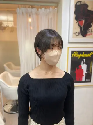 ショート ウルフレイヤー エクステ/kokiのヘアスタイル