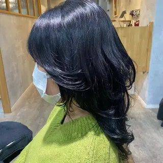 ロング 大久保 優香のヘアスタイル