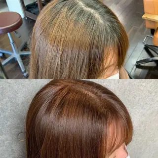 カラー 関谷 航太のヘアスタイル