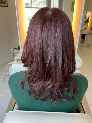 セミロング mai .のヘアスタイル