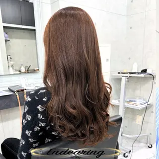 カラー Endearing 銀座/レイヤーカットのヘアスタイル