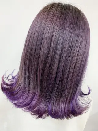 ミディアム 🌿佐山 絵梨佳🌿 Recharme新保のヘアスタイル