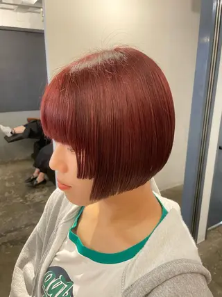 ショート カラー イトウ アキノリのヘアスタイル