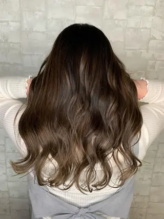 ロング カラー 船津武俊 フナツタケトシのヘアスタイル