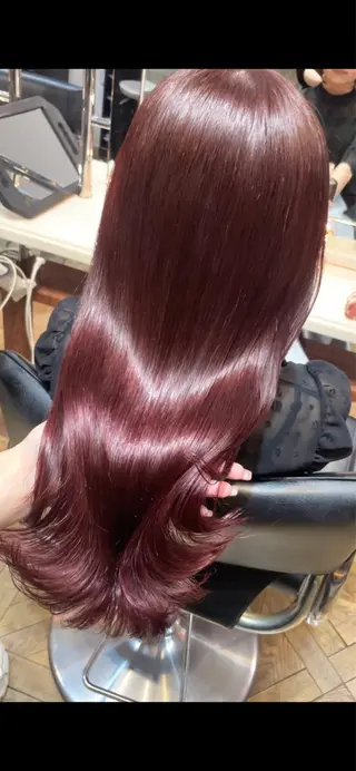 ロング カラー BEBE所属・ご新規様限定 透明感カラーKANAのヘアスタイル