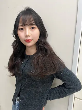 ロング kchiara所属・yura /レイヤーカットのヘアスタイル