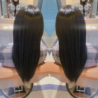 ロング 韓国🇰🇷 ✂︎hair 内田愛のヘアスタイル