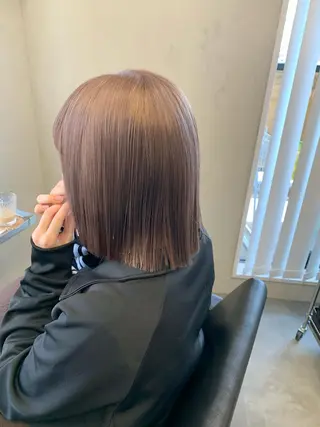 ミディアム カラー Haru/THREE …by velvetのヘアスタイル