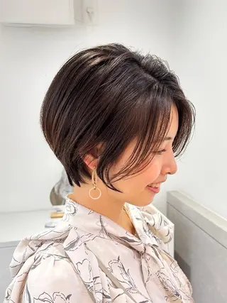 ショート hair salon suiw所属・ハイトーンショート 特化‬吉田義隆のヘアスタイル