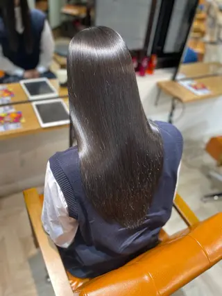 ロング 髪質改善/縮毛矯正 アンナ🍊のヘアスタイル