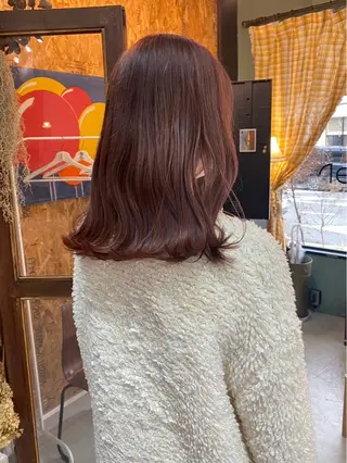 セミロング カラー chapter 問屋町 【チャプター】所属・chapter/ natsumiのヘアスタイル