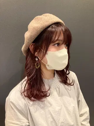 ミディアム ボヌールソレイユ所属・☁️彦坂唯有/ 透明感カラー☁️のヘアスタイル