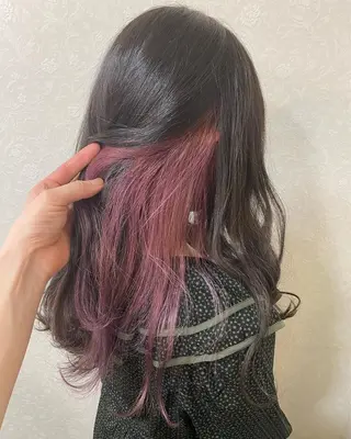 ロング カラー graphy池袋 東ヶ崎　凌のヘアスタイル