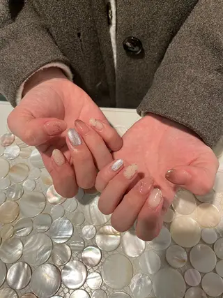 ネイル 0203ムニムサン 💙Harukaのネイルデザイン