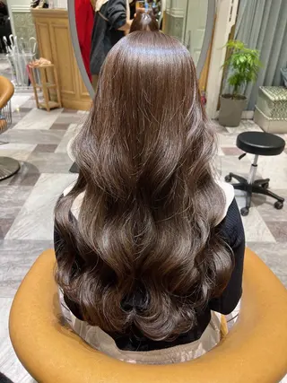 ロング 韓国ヘア特化型美容師 カワノマイ🇰🇷のヘアスタイル