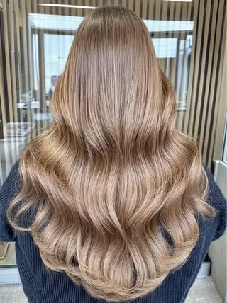 ロング 髪を綺麗に伸ばす人/ 艶髪✨️針田 綾音✨のヘアスタイル