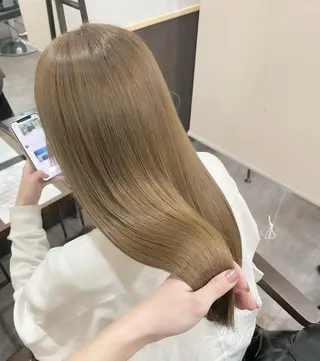 セミロング 🎀韓国ヘア Riho🎀のヘアスタイル