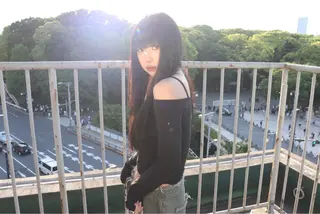 ロング SHIN レイヤー‪‪カットのヘアスタイル