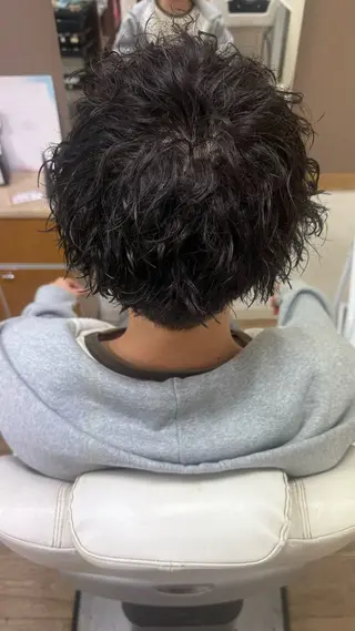 パーマ メンズ 伊藤 直也のヘアスタイル