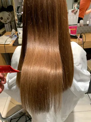 ロング カラー パーマ ヘアアレンジ メンズ キッズ ネイル マツエク・マツパ 酸性ストレート 髪質改善大槻勇樹のヘアスタイル