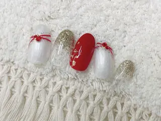 ネイル ネイルPetit Ribbonのネイルデザイン