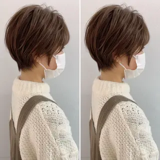 ショート カラー ショート、ボブの達人 東康介✨のヘアスタイル