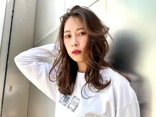 ミディアム カラー パーマ olga所属・松尾謙佑【ハイライト LEDエクステ】のヘアスタイル