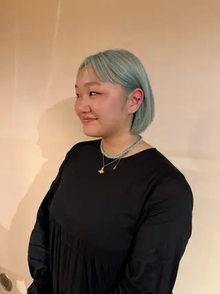 ショート カラー 𝐍𝐚𝐭𝐚𝐥𝐢𝐞所属・つくばNATALIE alisaのヘアスタイル