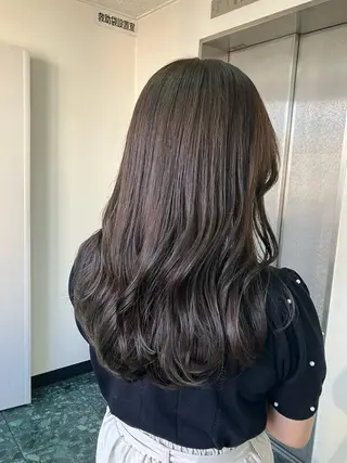 ロング nara misakiのヘアスタイル