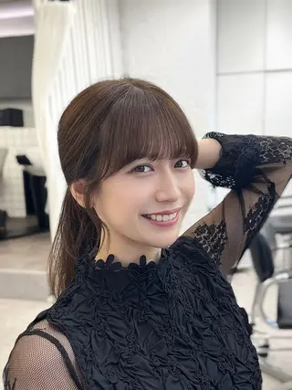 ミディアム カラー パーマ ヘアアレンジ メンズ 韓国ヘア×2way 🇰🇷和知拓郎のヘアスタイル