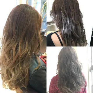 ロング カラー 透明感/ツヤ髪/ さら艶/前田祥汰のヘアスタイル