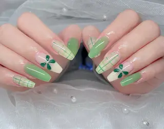 ネイル 🎀PG🩵 ネイルサロンのネイルデザイン