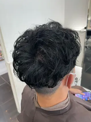 パーマ メンズ QUATRO小山店 tomomiのヘアスタイル