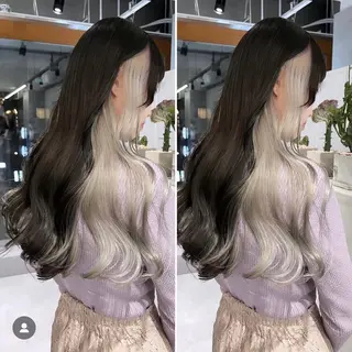 ロング カラー 艶髪・ハイトーン HIBIKI💫💫のヘアスタイル