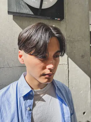 ショート メンズ 豊崎 佑輔のヘアスタイル