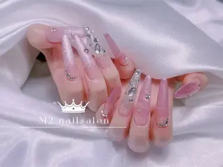 ネイル 長さだし専門店 M2　rikaのネイルデザイン