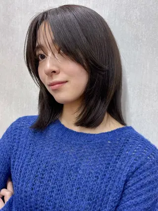 ミディアム ボブ/ミディアム 親しみやすさ/さくらのヘアスタイル
