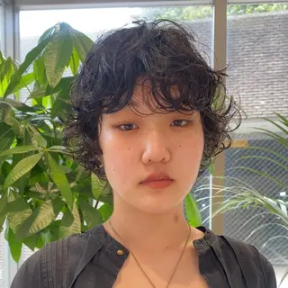 ショート カラー パーマ 🎨ショートの神様 /神評価🎨原田公祐のヘアスタイル