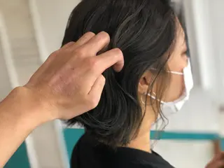 ミディアム Snaly カラー特化ページのヘアスタイル