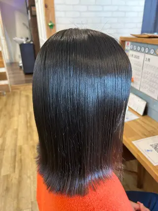 ミディアム 髪質改善/縮毛矯正/ 廣瀬のヘアスタイル