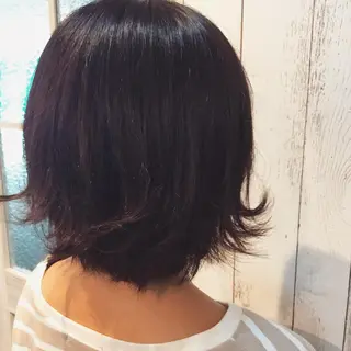 ミディアム カラー embrace エンブレイスのヘアスタイル