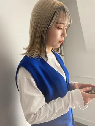 ショート カラー 🧡色落ちまで2度綺 麗なカラー🧡ヨシキのヘアスタイル