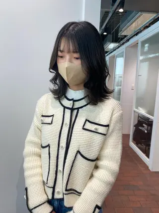 セミロング カラー CURIO/南船場 /RIN💈🍎のヘアスタイル