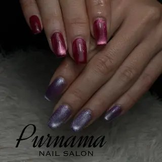 ネイル Purnama(ﾌﾟﾙﾅﾓ)所属・Purnama あきのネイルデザイン