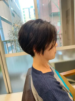 ショート ショート、ボブ特化 長島智彦のヘアスタイル