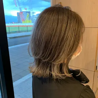 ミディアム カラー 中島 直哉のヘアスタイル